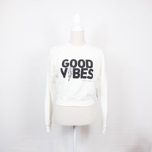 Spiritual Gangster Good Vibes Sweater Small